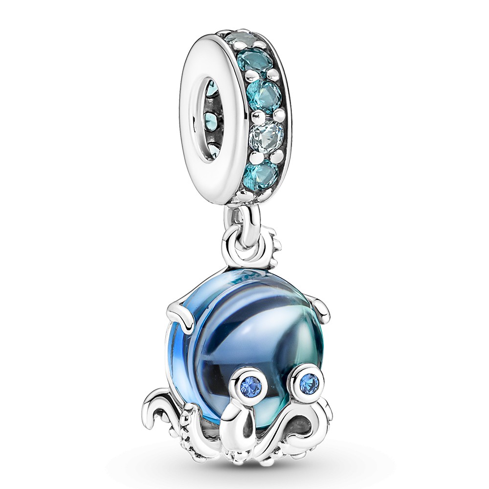 Pandora Půvabný stříbrný přívěsek Chobotnice 791694C01