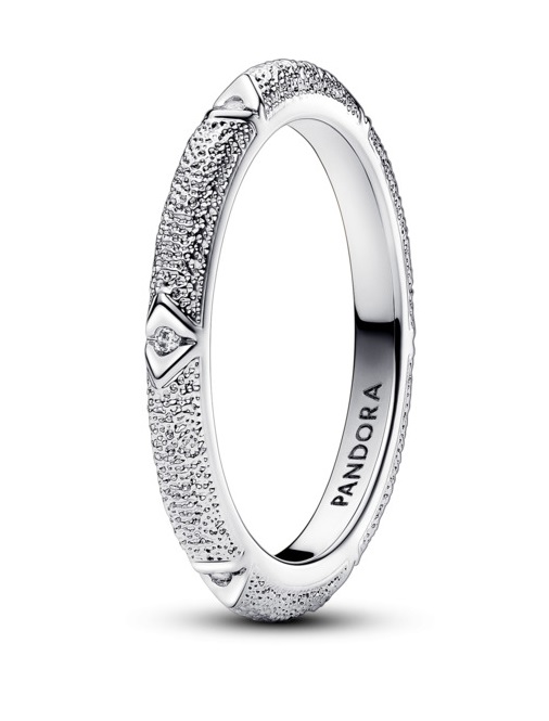 Pandora Půvabný stříbrný prsten s krystaly Me 193322C01 54 mm