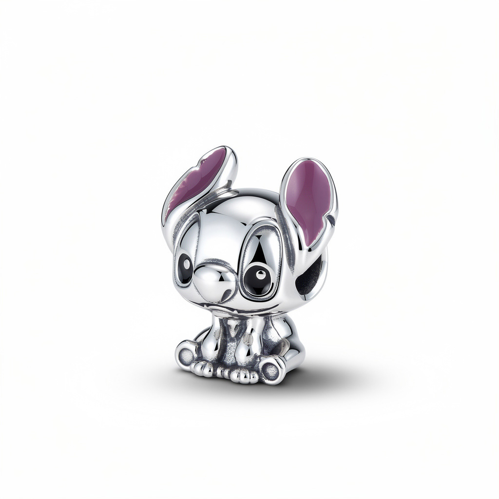 Pandora Stříbrný korálek Disney Stitch Moments 798844C01