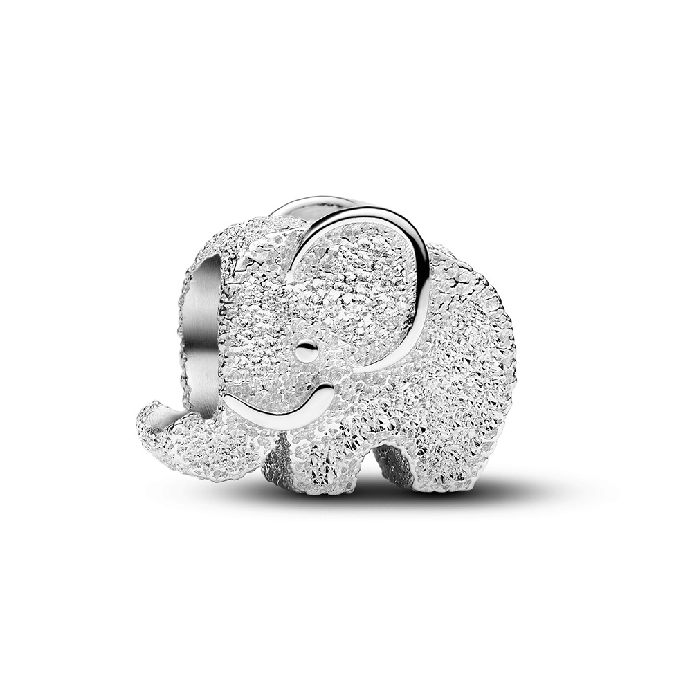 Pandora Strieborná mini korálka Slon pre šťastie Moments 794528C00