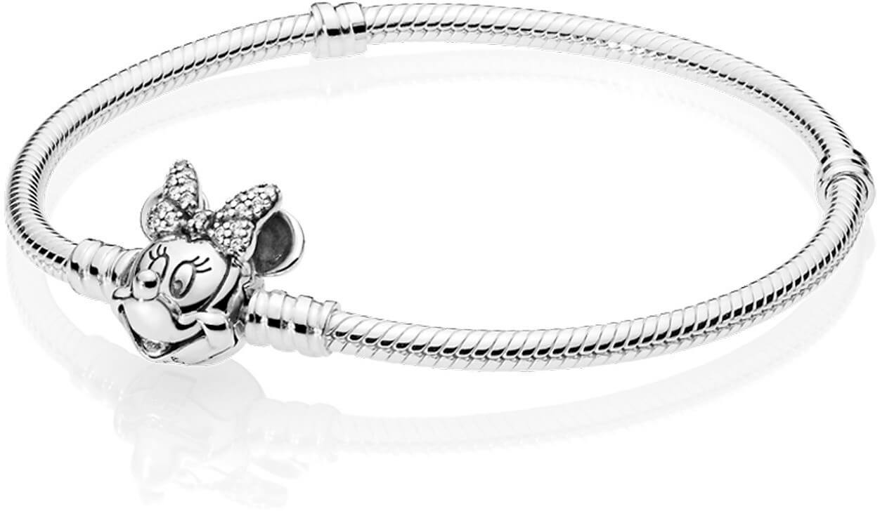 Pandora Stříbrný náramek Disney Minnie 597770CZ 20 cm