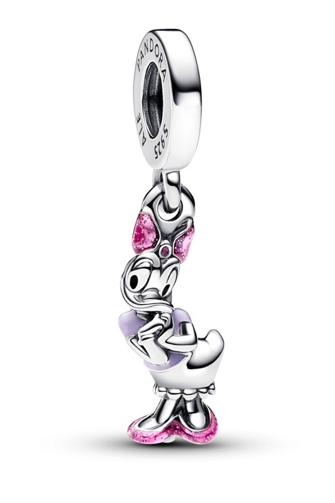 Pandora Stříbrný přívěsek Daisy Duck Disney 793249C01