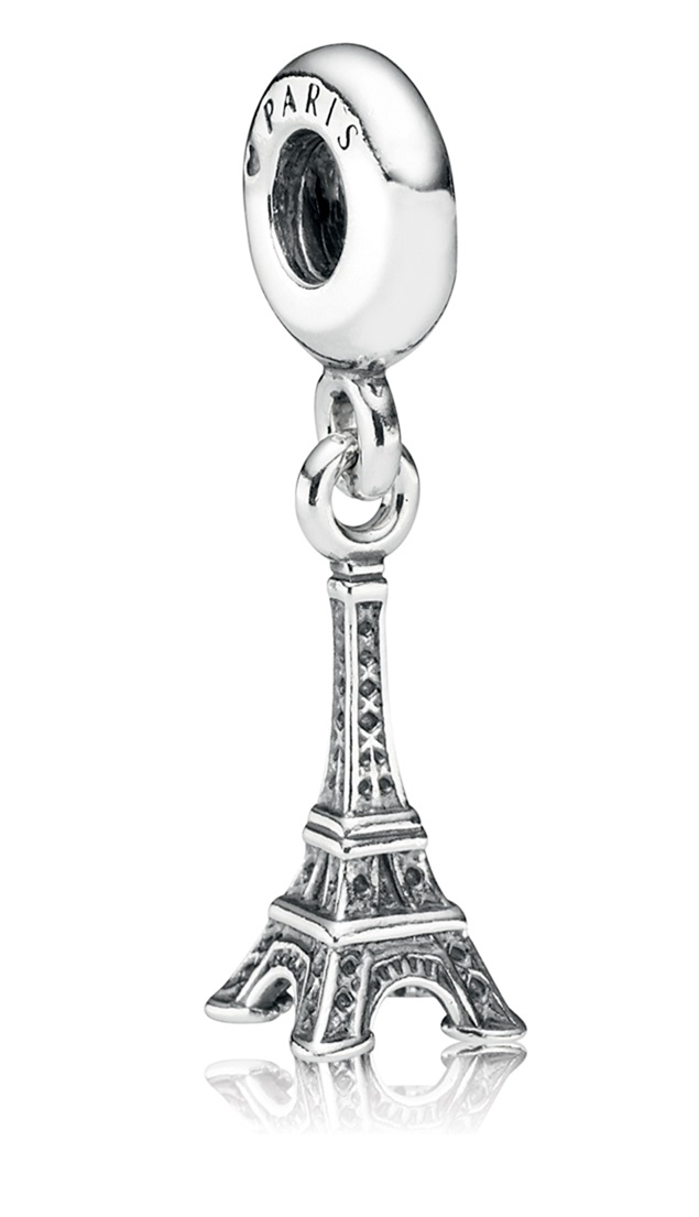 Pandora Stříbrný přívěsek Eiffelova věž 791082