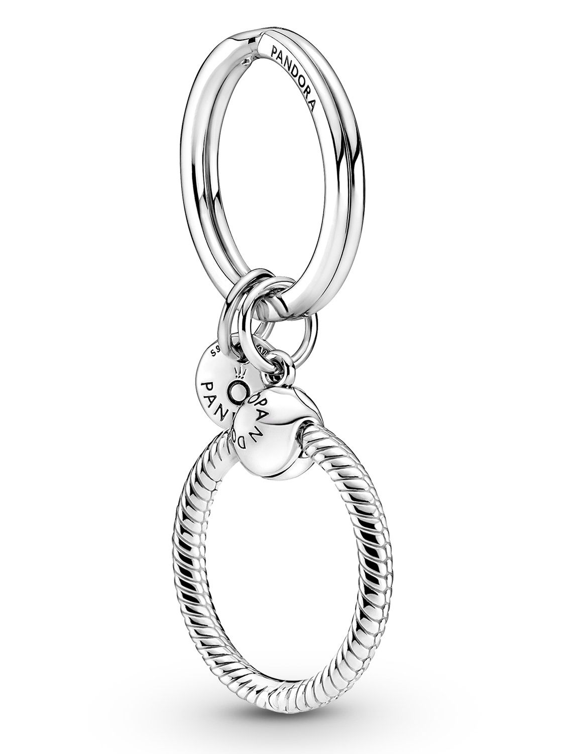 Pandora Stílusos ezüst medál kulcstartóra 399566C00