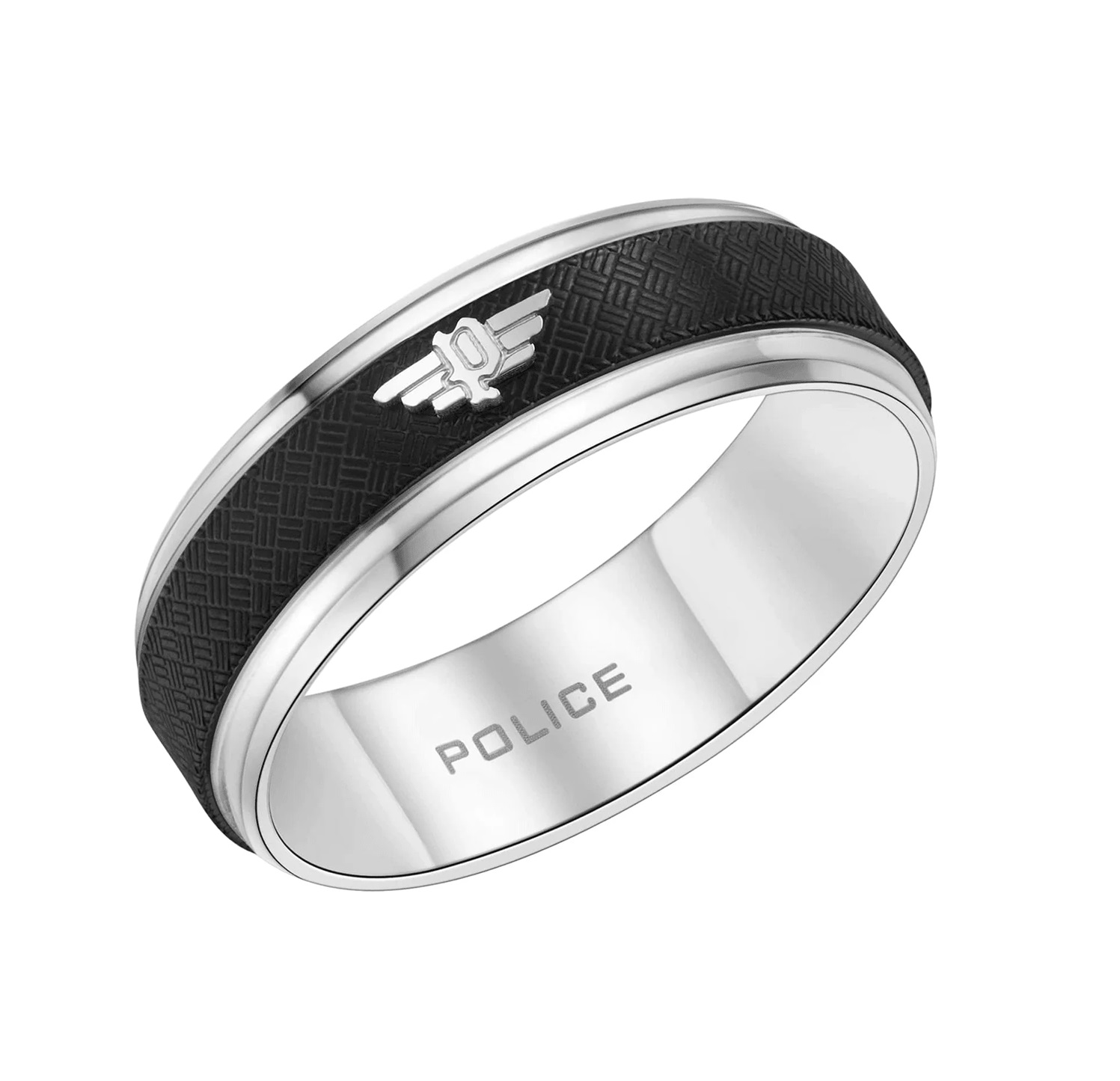 Police -  Pánský ocelový prsten Halo PEAGF003580 64 mm