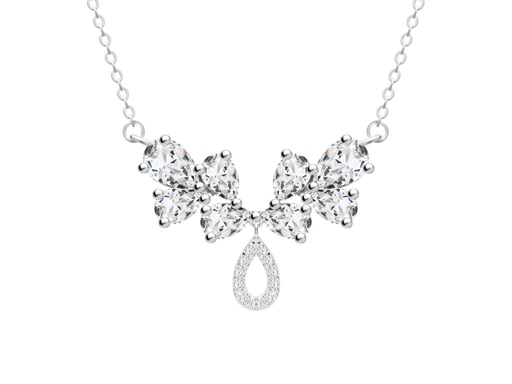 Levně Preciosa Okouzlující náhrdelník Libra 5271 00