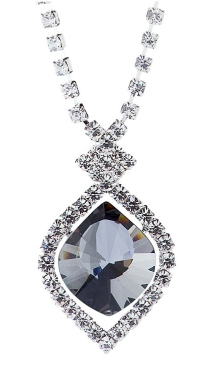 Preciosa Štrasový náhrdelník Cassiopeia s českým křišťálem Preciosa 2550 40