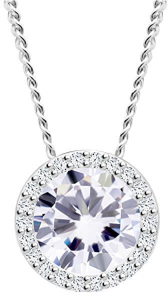 Preciosa Stříbrný náhrdelník Lynx 5268 00 (řetízek, přívěsek)