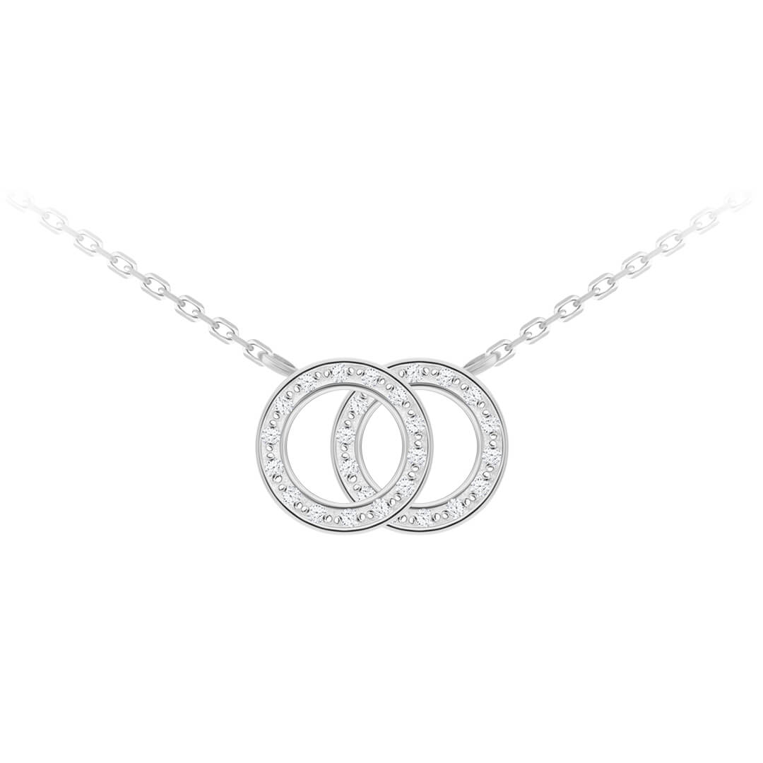 Preciosa Stříbrný náhrdelník Oasis 5316 00
