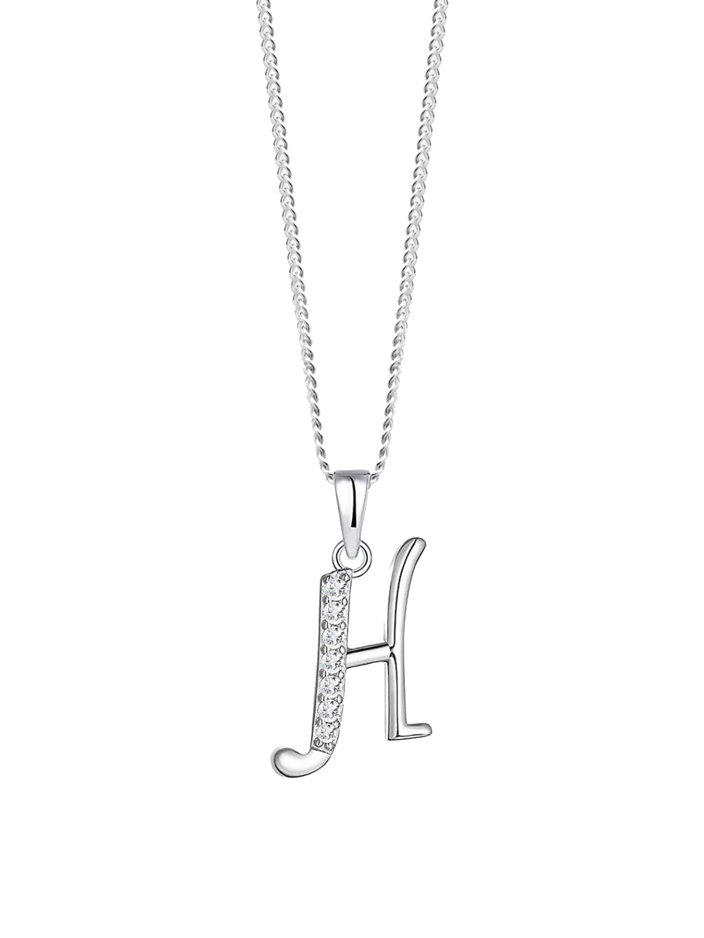Preciosa -  Stříbrný náhrdelník písmeno 