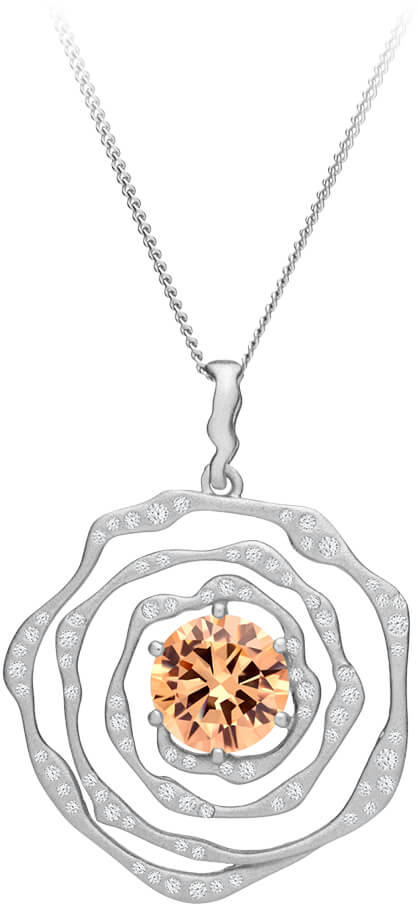 Preciosa -  Stříbrný náhrdelník Tilia 5283 61