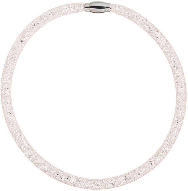 Preciosa -  Třpytivý náhrdelník Scarlette světle broskvový 7250 49