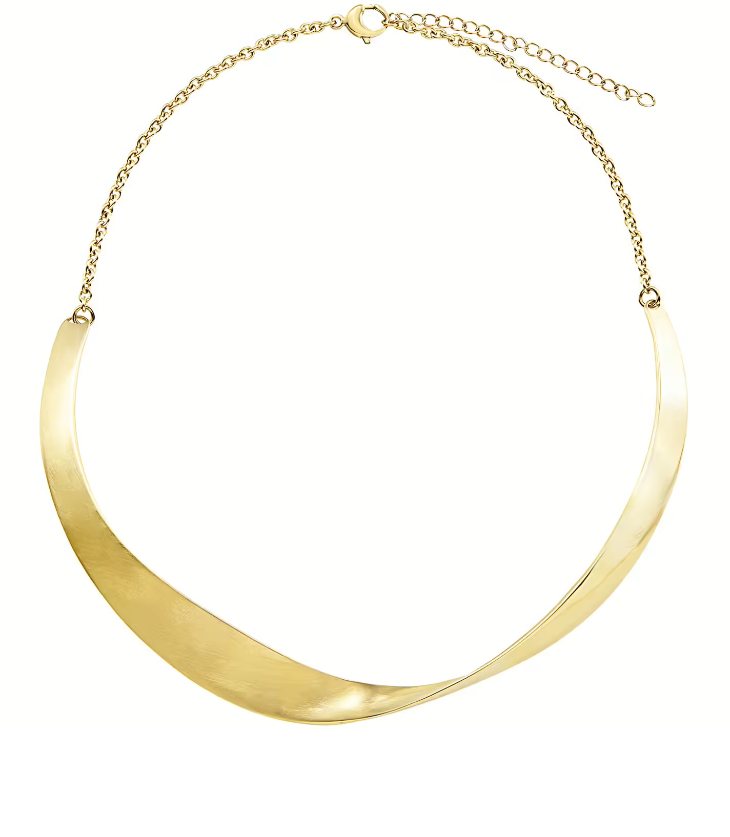 Levně BREIL Moderní pozlacený náhrdelník pro ženy Retwist TJ3458