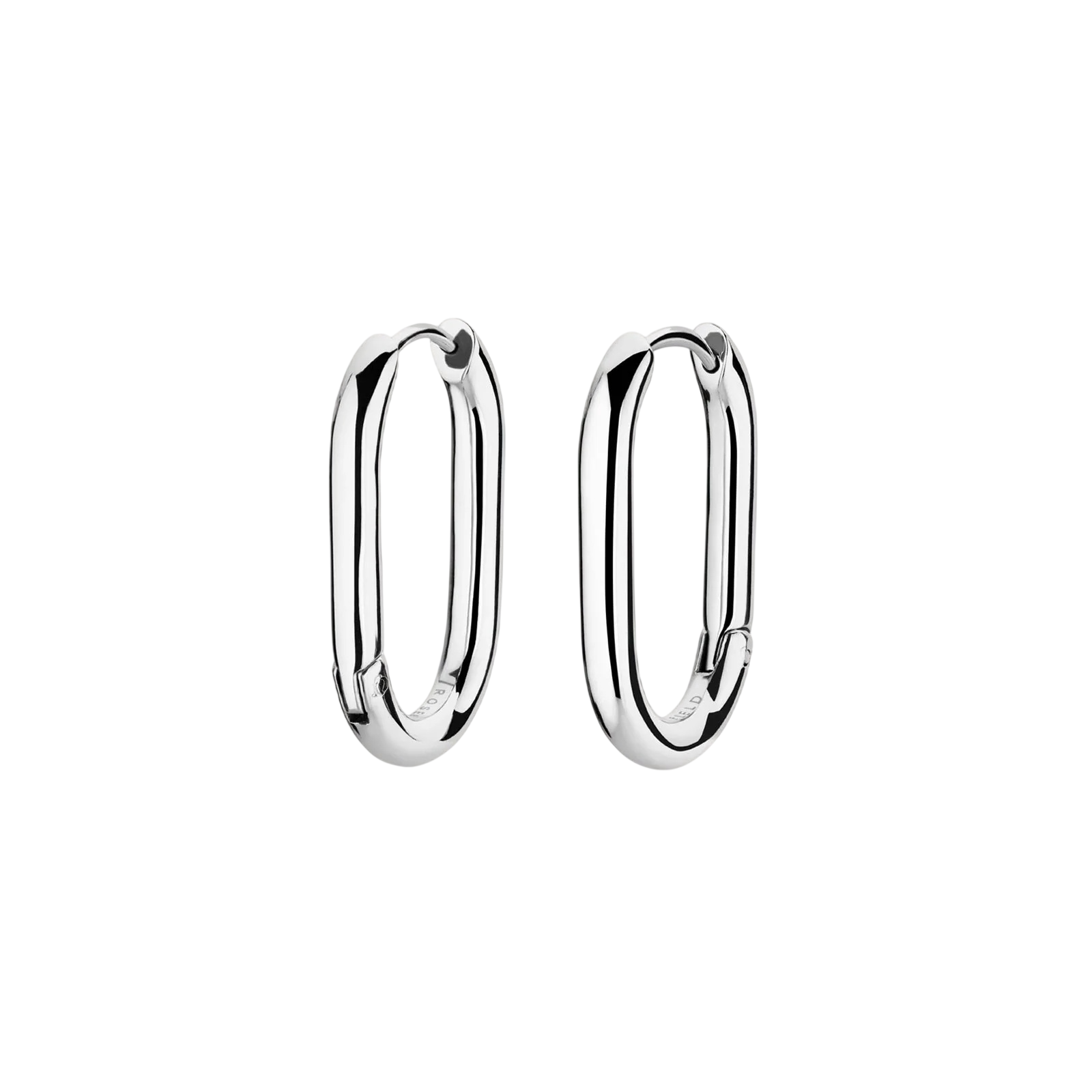 Rosefield Luxusní oválné náušnice z oceli Essentials JTHCS-J423/JEOLS-J568/JEOSS-J570 2,5 x 1,6 cm