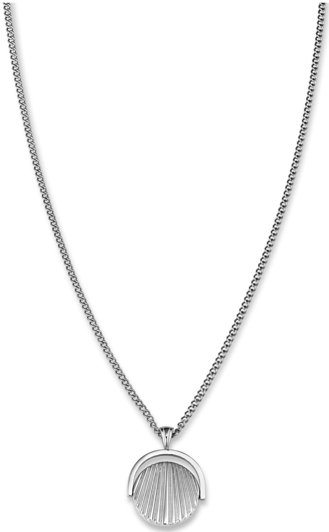 Rosefield Ocelový náhrdelník s mušlí Toccombo JTNCS-J448