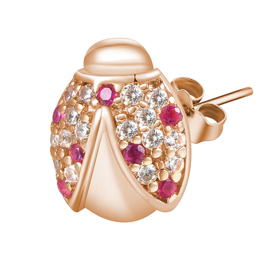 Rosato Bronzová single náušnice Beruška Storie RZO016