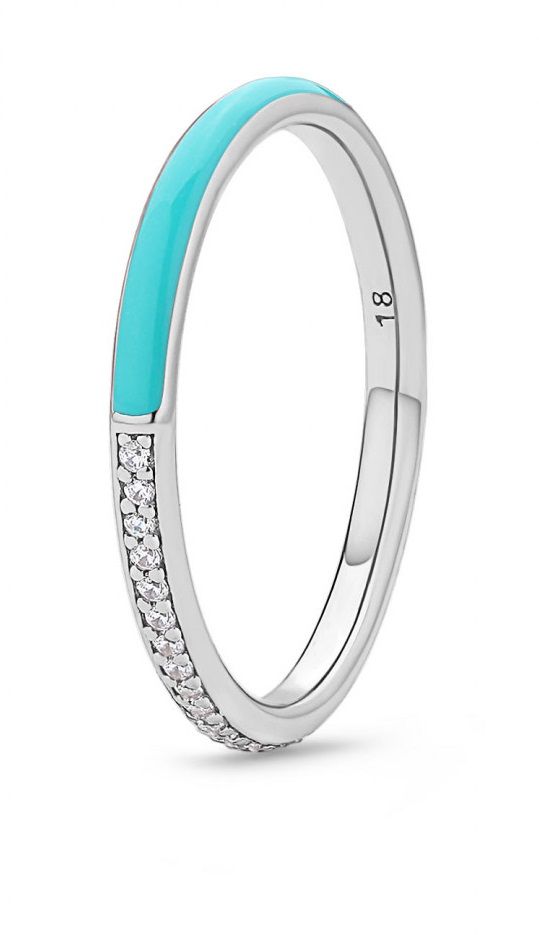 Rosato Nádherný strieborný prsteň Gaia RZAL064 56 mm