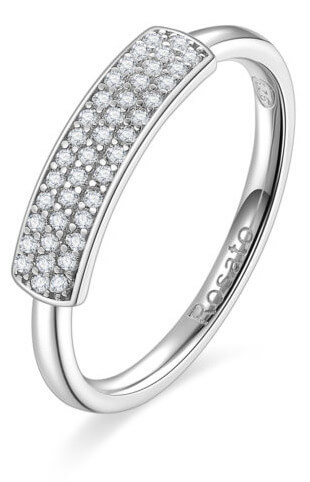 Rosato -  Originální stříbrný prsten se zirkony Futura RZFU31 52 mm