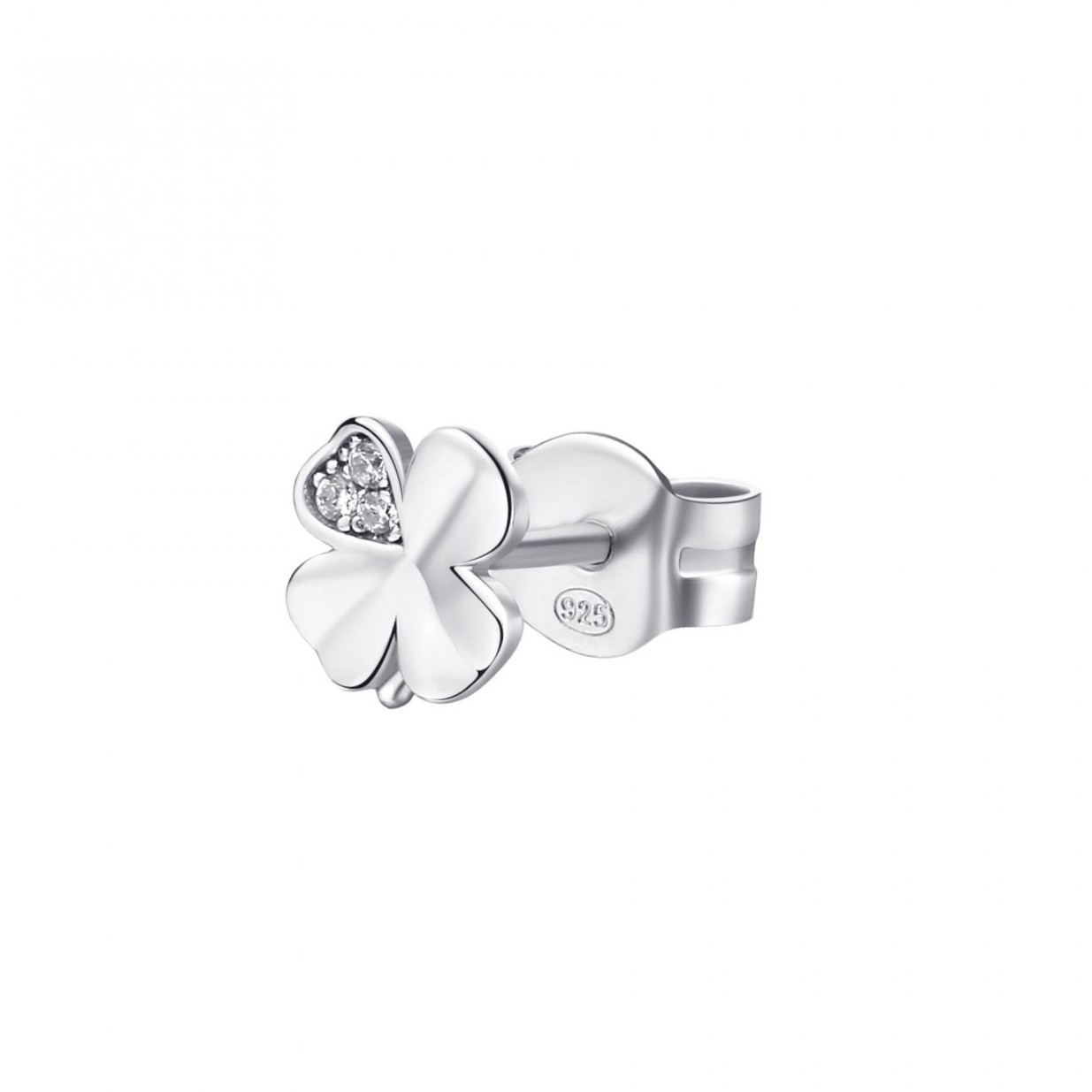 Rosato Strieborná single náušnica pre šťastie Storie RZO051R