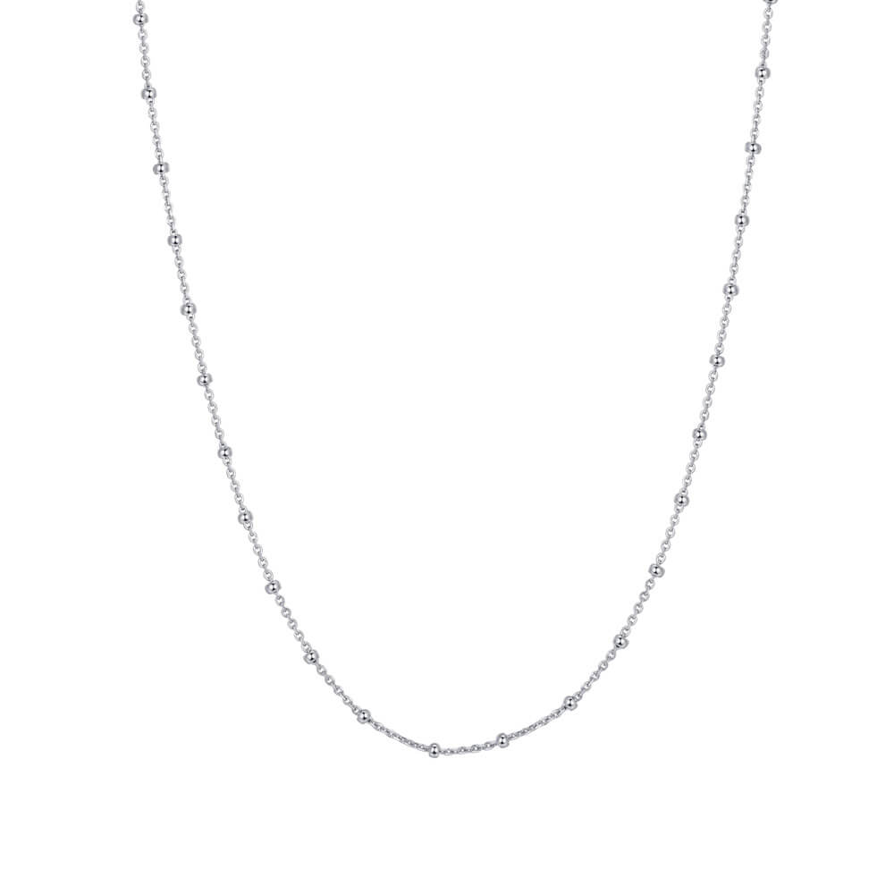 Rosato Strieborný dlhý náhrdelník na prívesky Storie RZC046