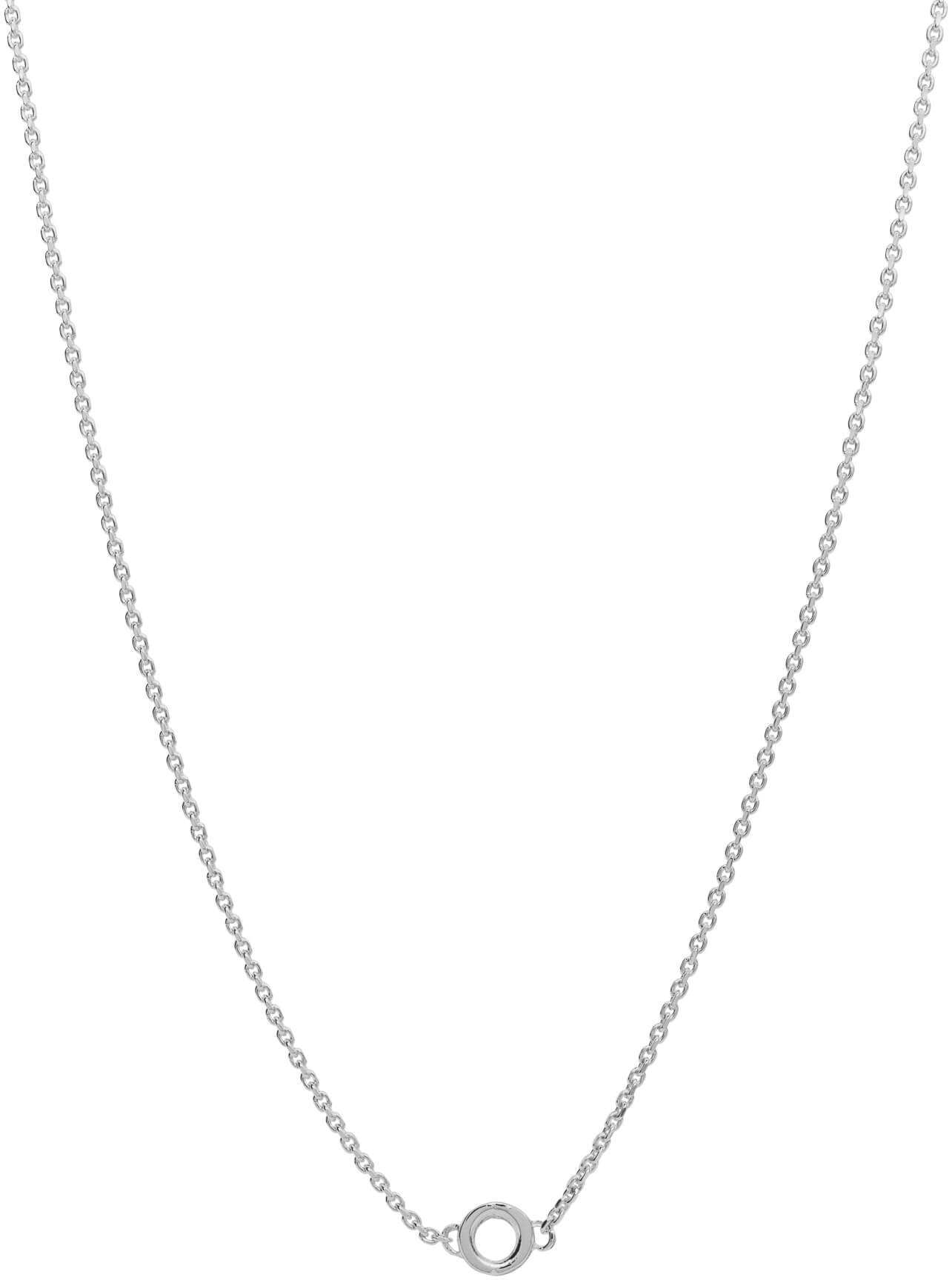 Rosato Strieborný náhrdelník s krúžkom na prívesky Storie RZC005