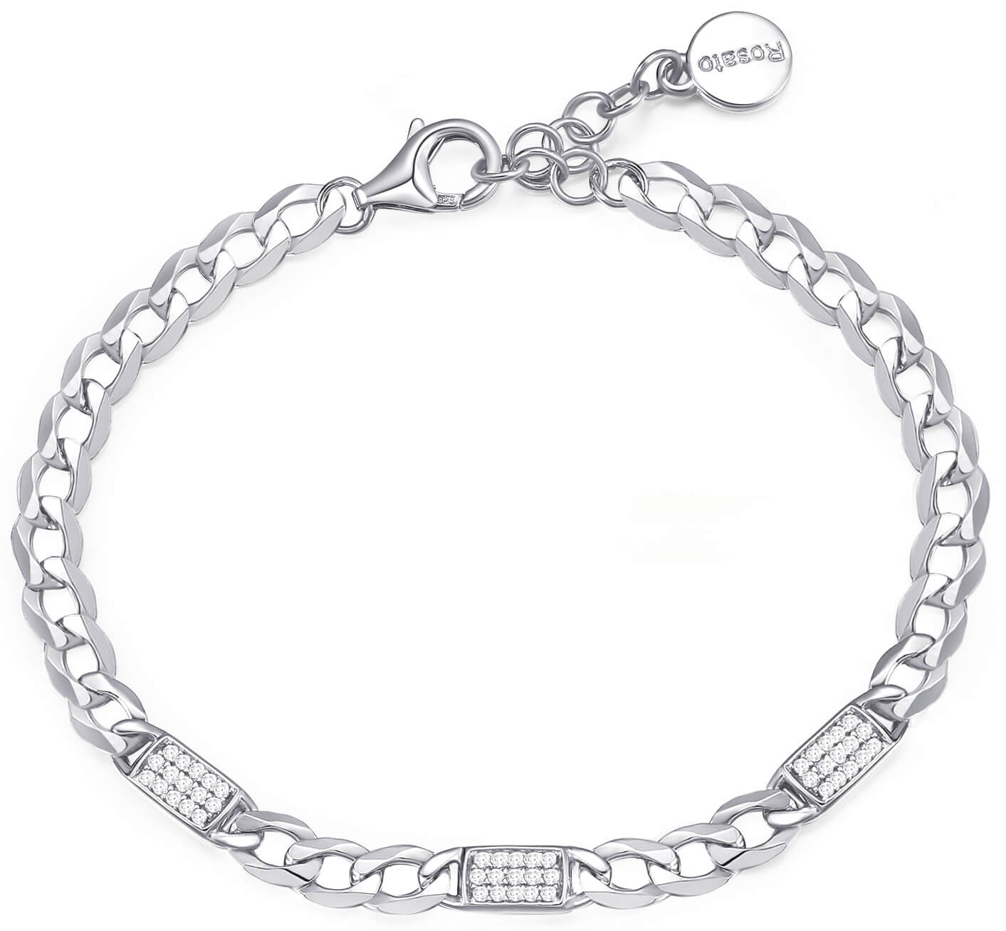 Rosato Bracciale in argento con zirconi Futura RZFU11