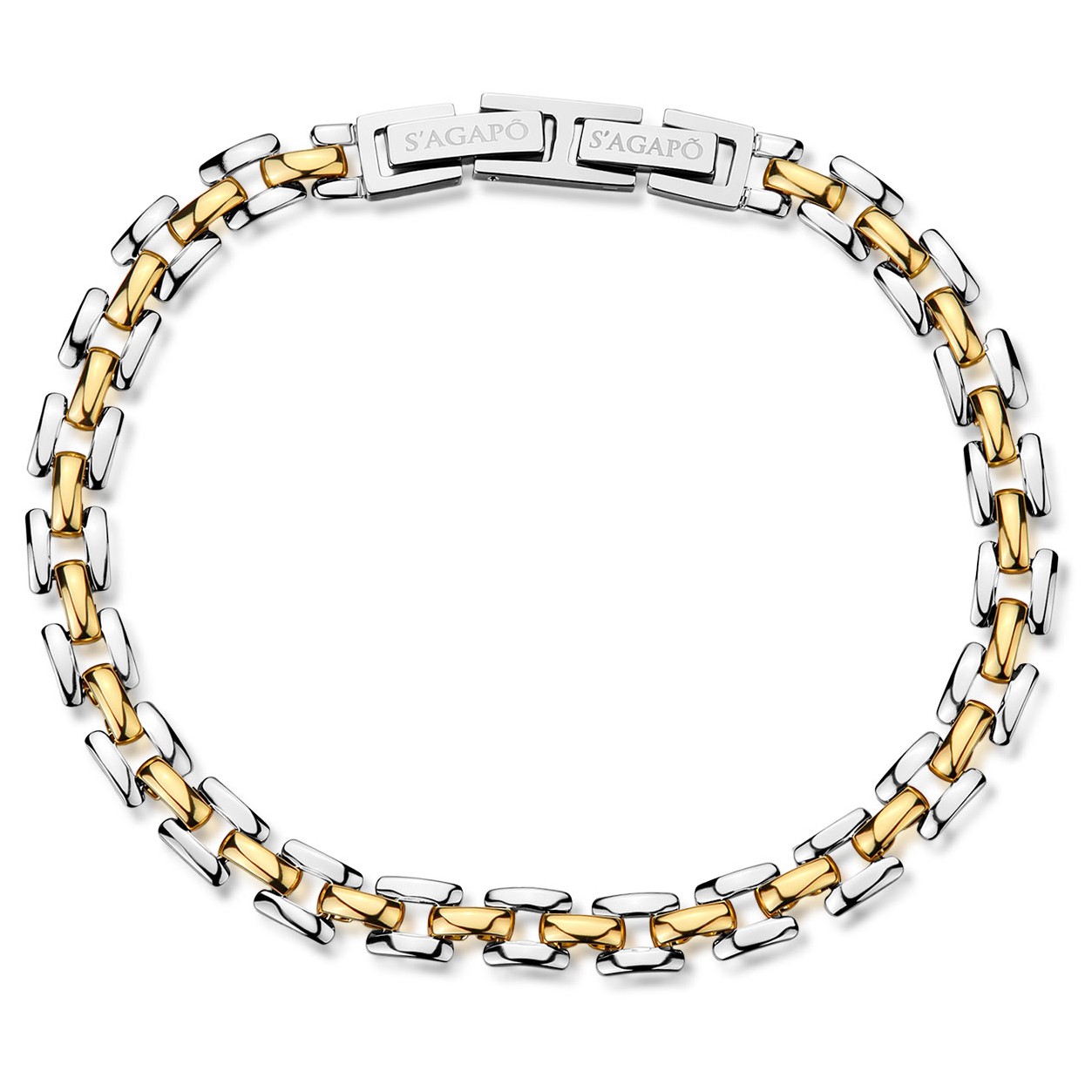 S'Agapõ Originácia bicolor náramok Ripple SRP99