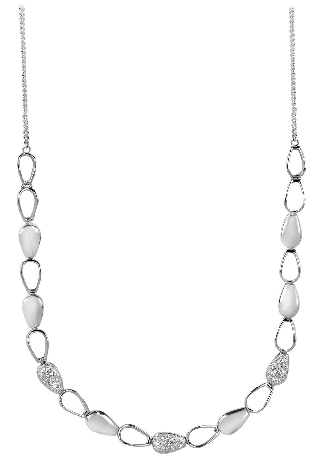 Levně Silver Cat Dámský náhrdelník se zirkony SC274