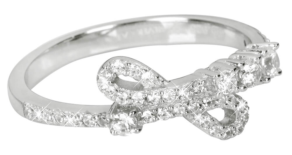 Silver Cat Stříbrný prsten se zirkony SC236 54 mm