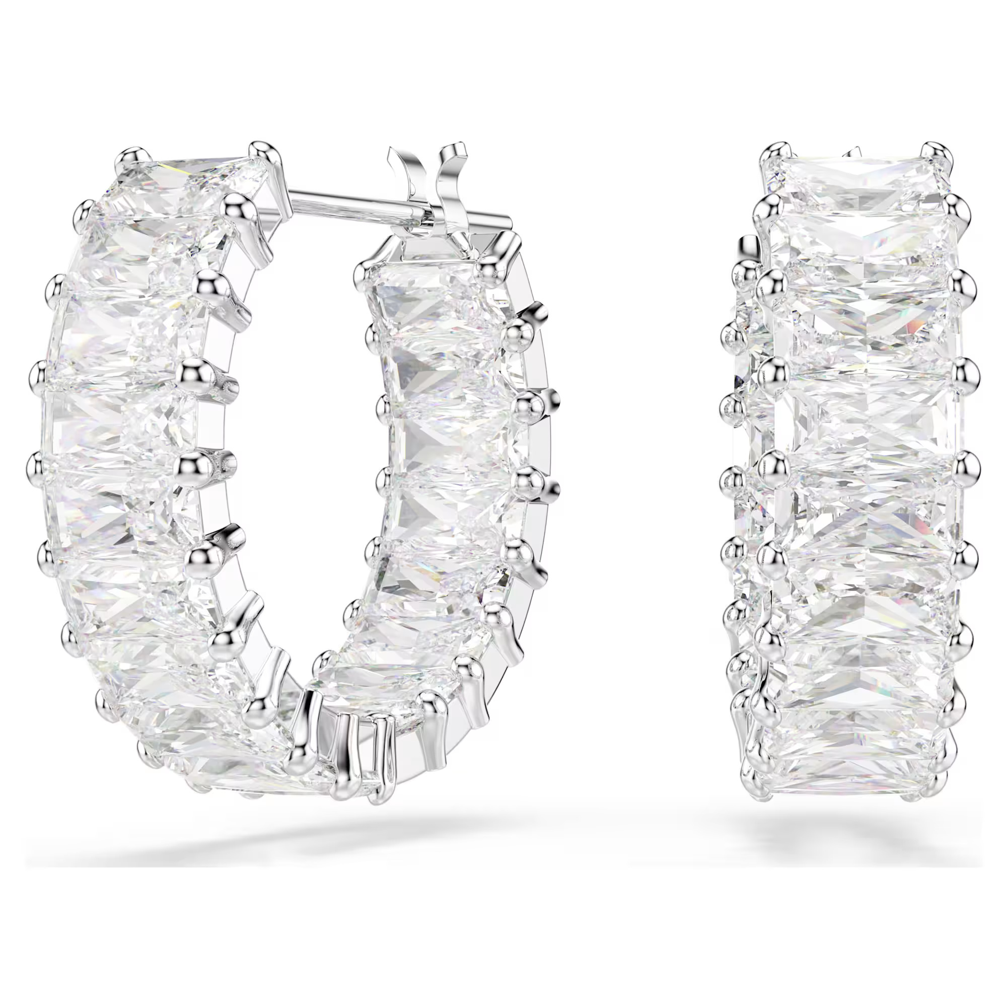 Swarovski Blyštivé náušnice se Swarovski zirkony Matrix 5733397