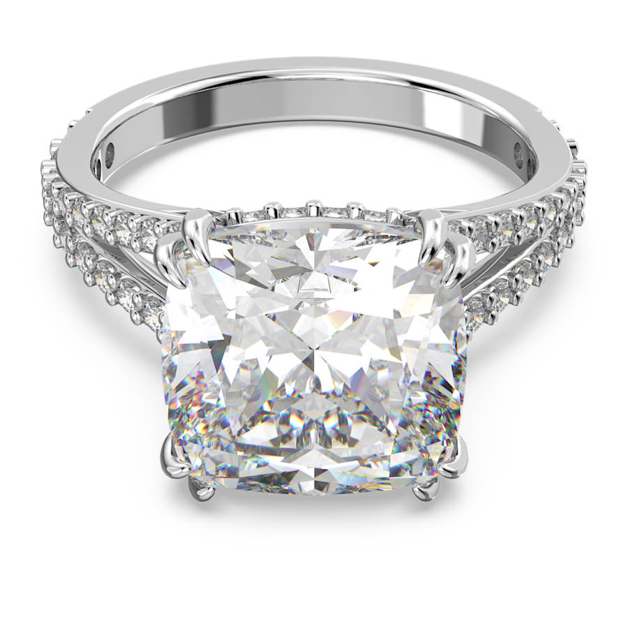 Swarovski Blyštivý dámský prsten s krystaly Constella 5638549 52 mm