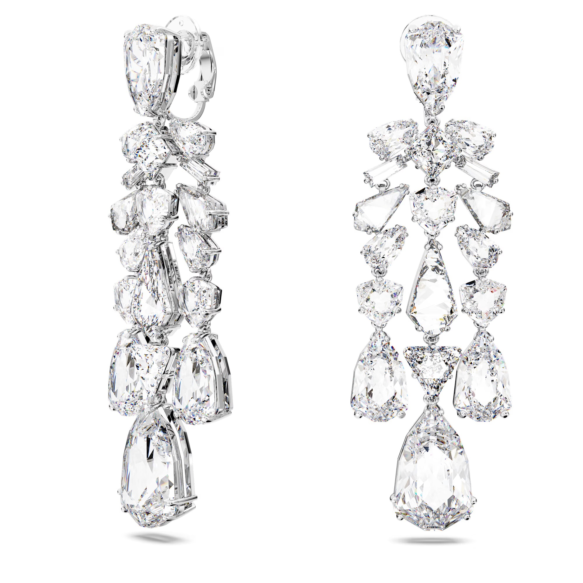 Levně Swarovski Luxusní dlouhé náušnice s krystaly Mesmera 5661691