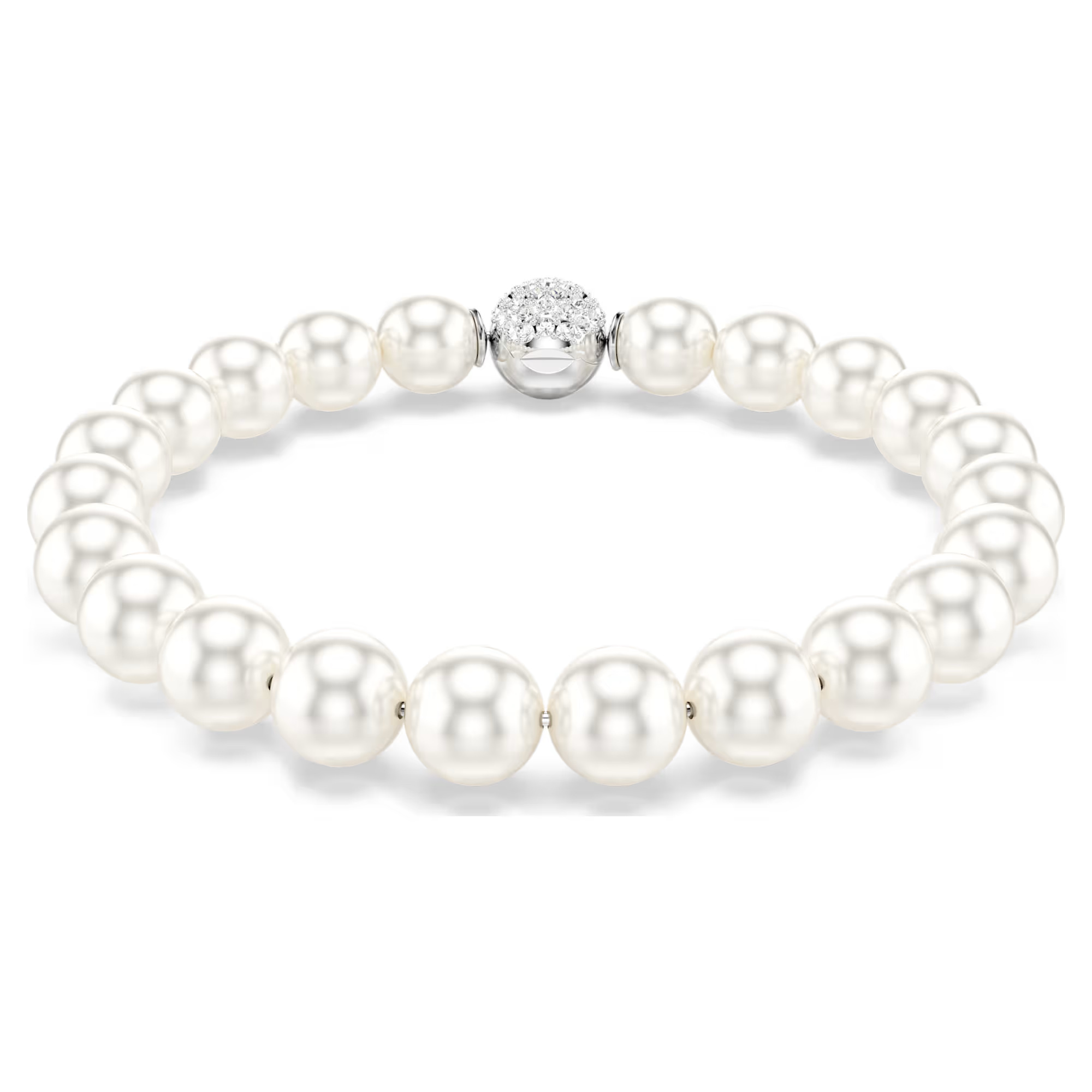 Swarovski Elegantný perlový náramok Matrix 5747747