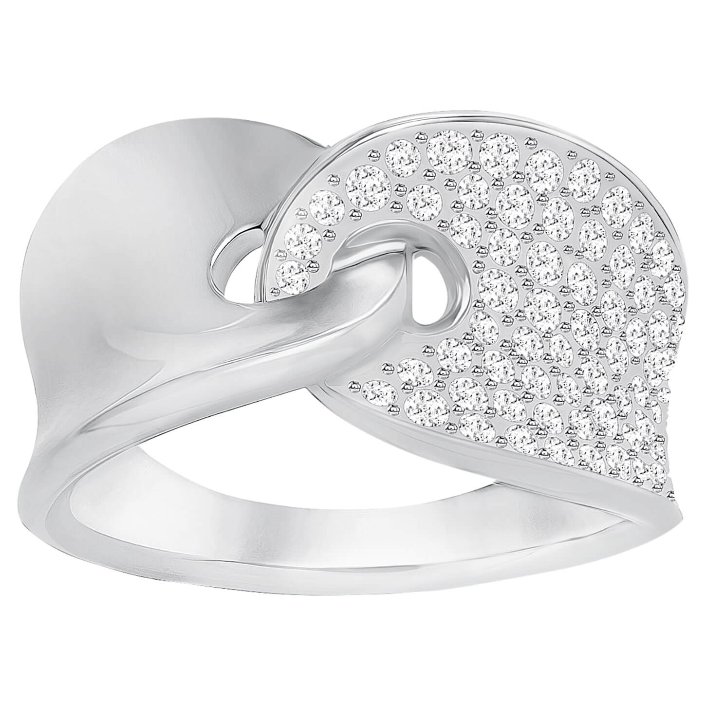Swarovski Krásný prsten s krystaly Guardian 5279057 50 mm