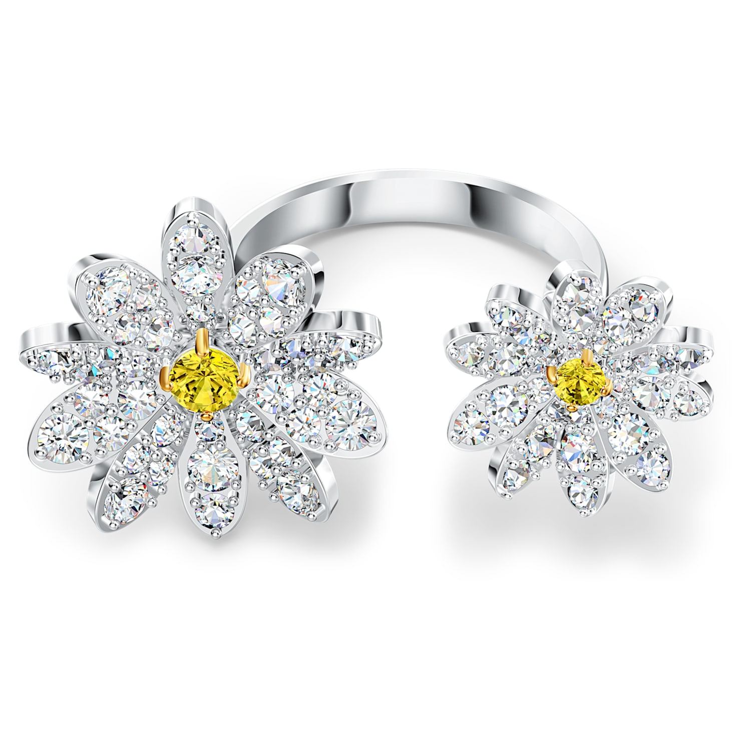 Swarovski Letný kvetinový prsteň s kryštálmi Swarovski Eternal Flower 5534948 52 mm