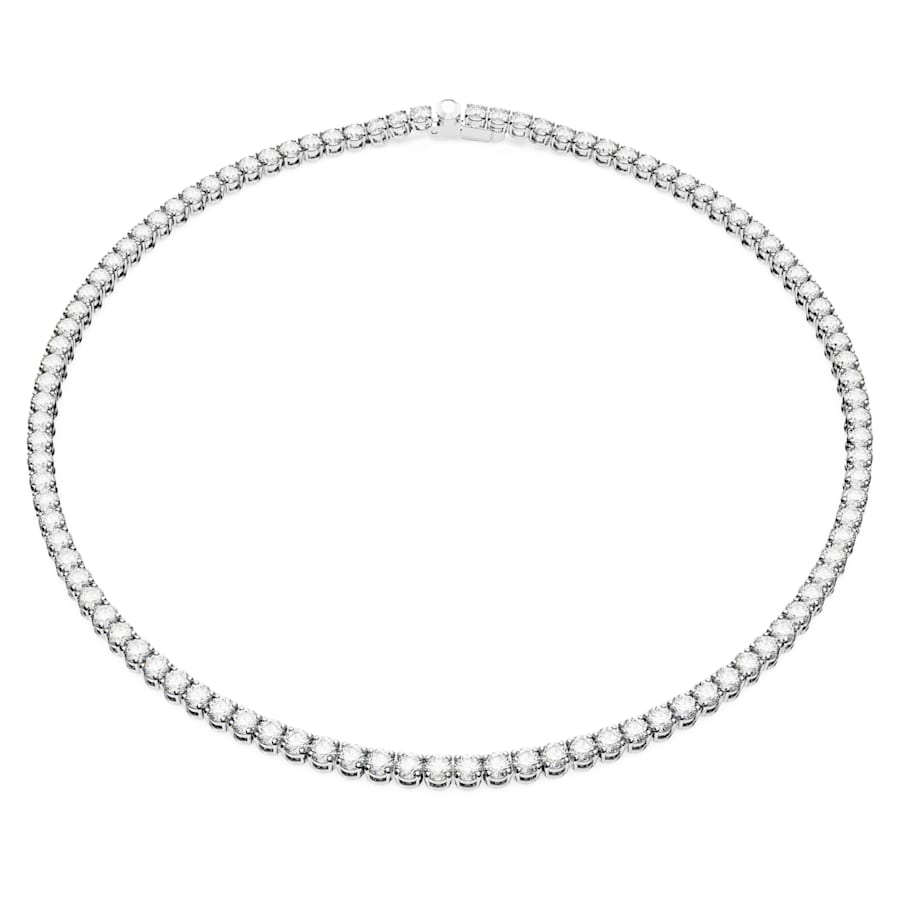 Levně Swarovski Luxusní náhrdelník s čirými krystaly Matrix Tennis 5681796 41 cm