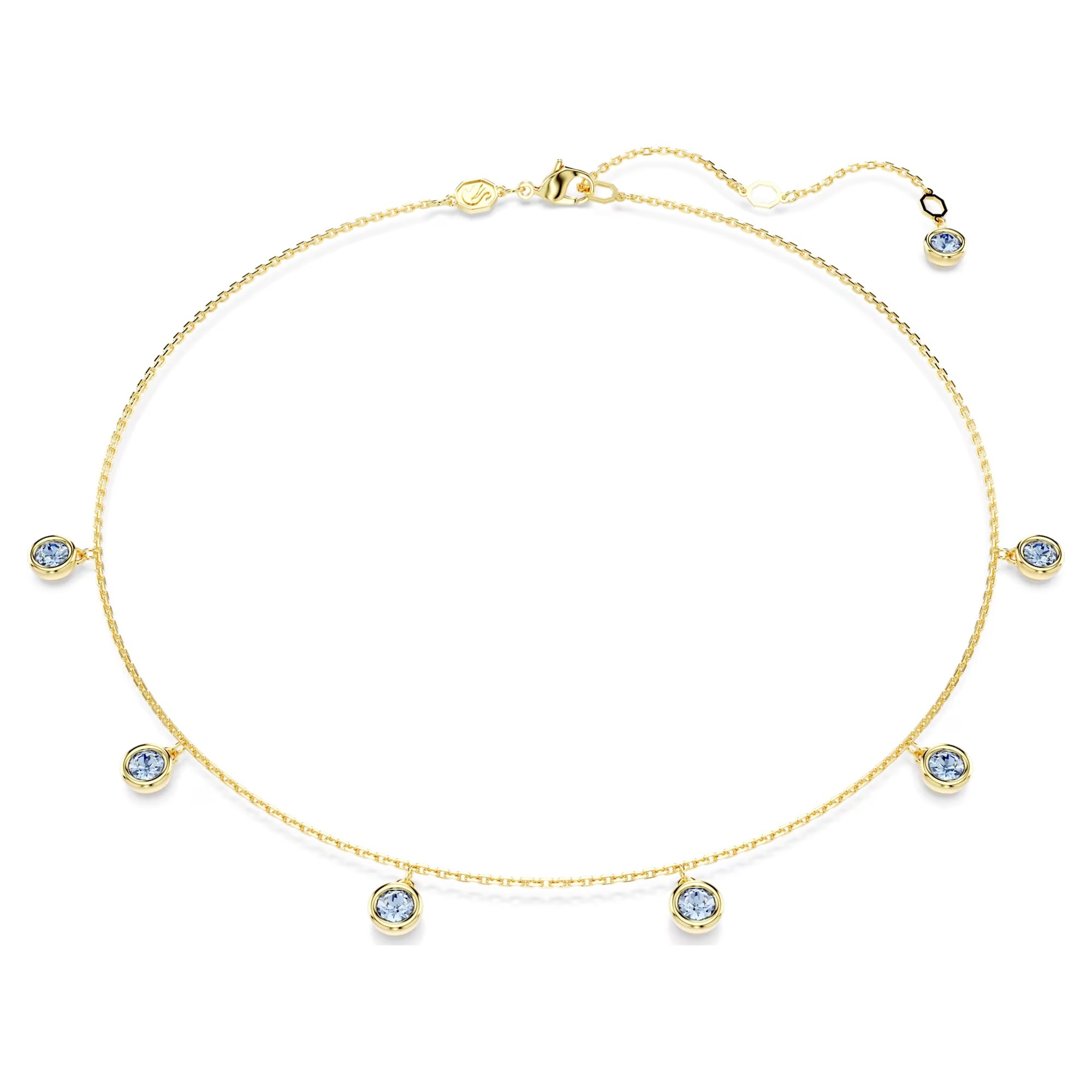 Swarovski Módny pozlátený náhrdelník s kryštálmi Imber 5688246