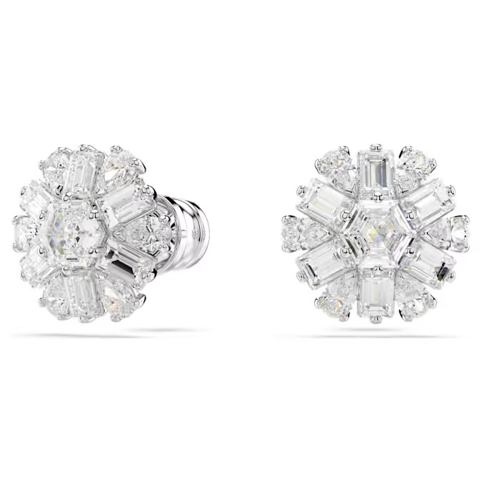 Swarovski Náušnice se zirkony Sněhové vločky Idyllia 5691483