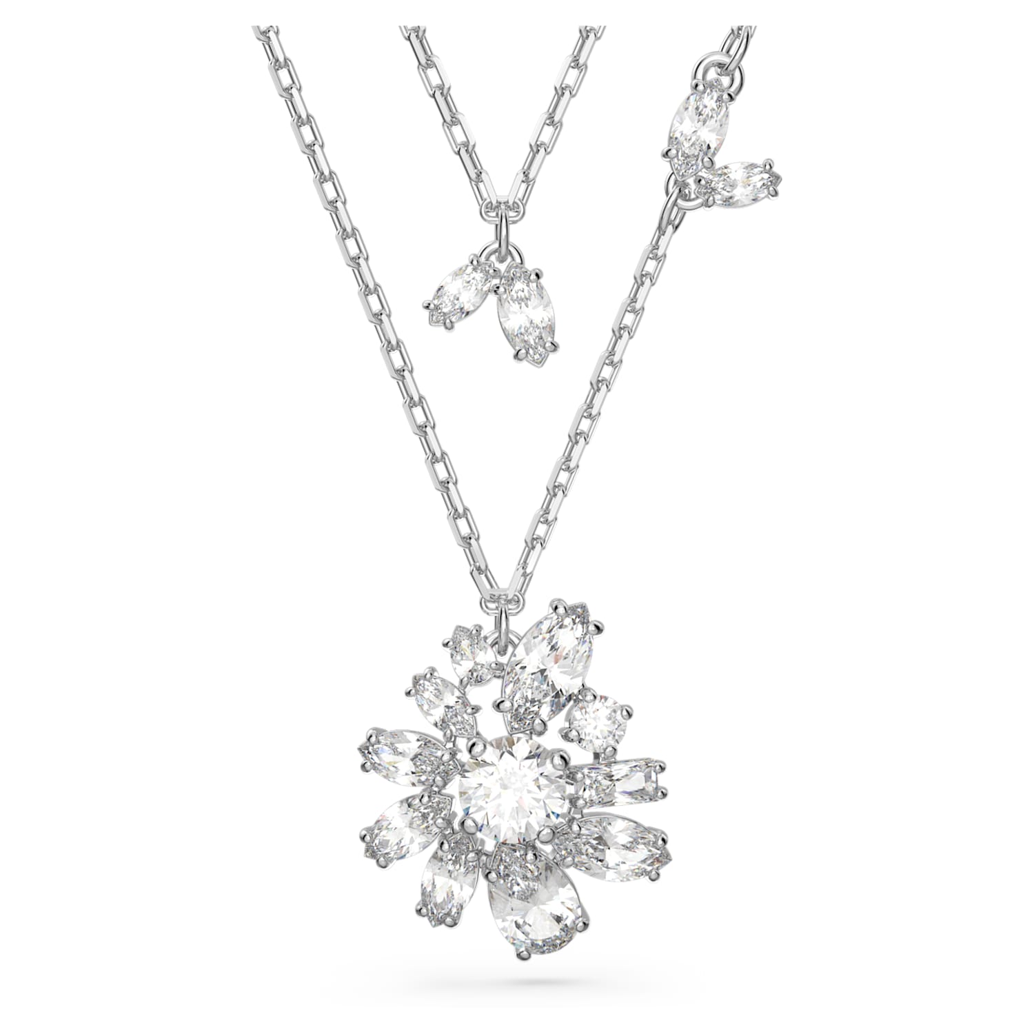 Levně Swarovski Okouzlující náhrdelník s čirými krystaly Gema 5644658