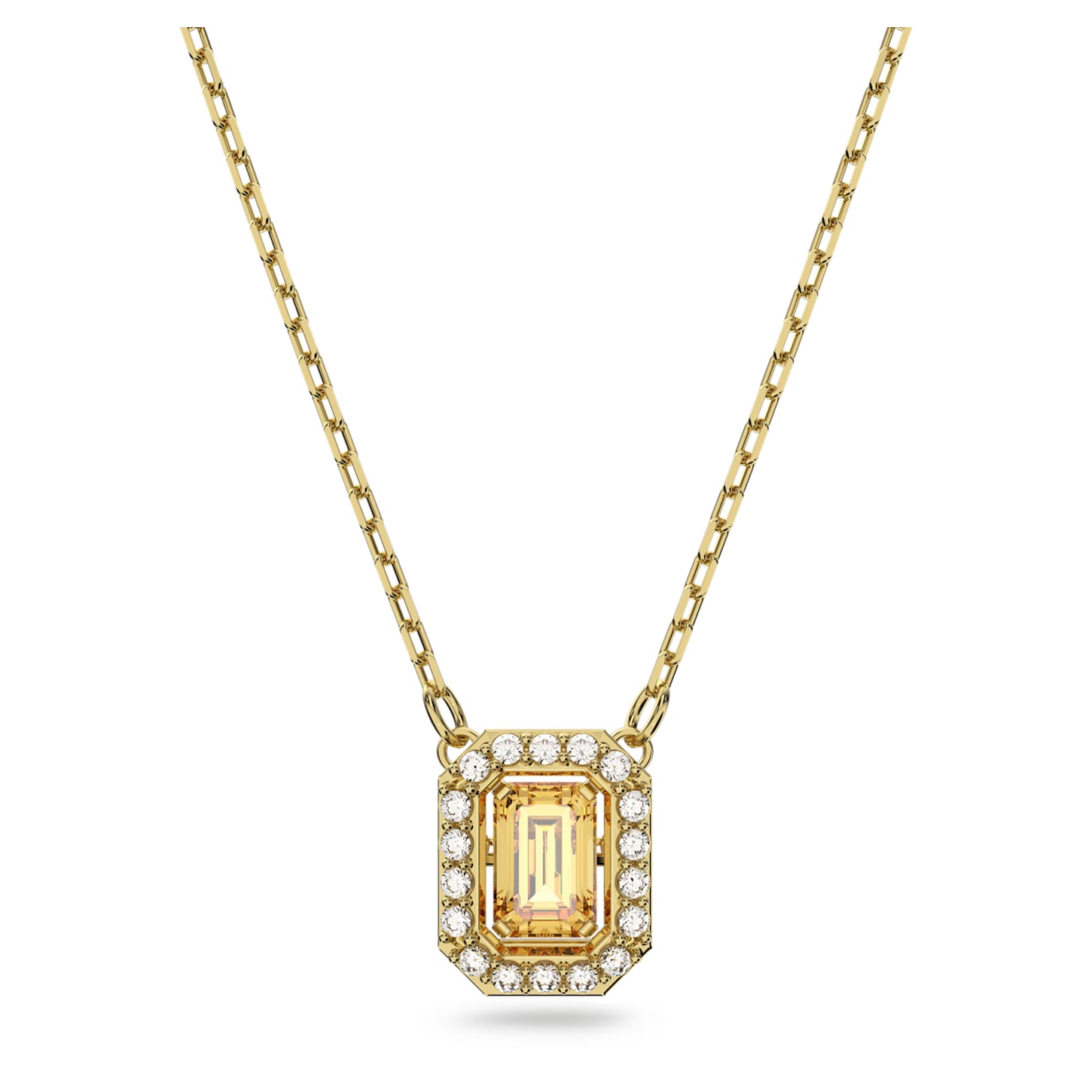 Levně Swarovski Okouzlující pozlacený náhrdelník s krystaly Millenia 5598421
