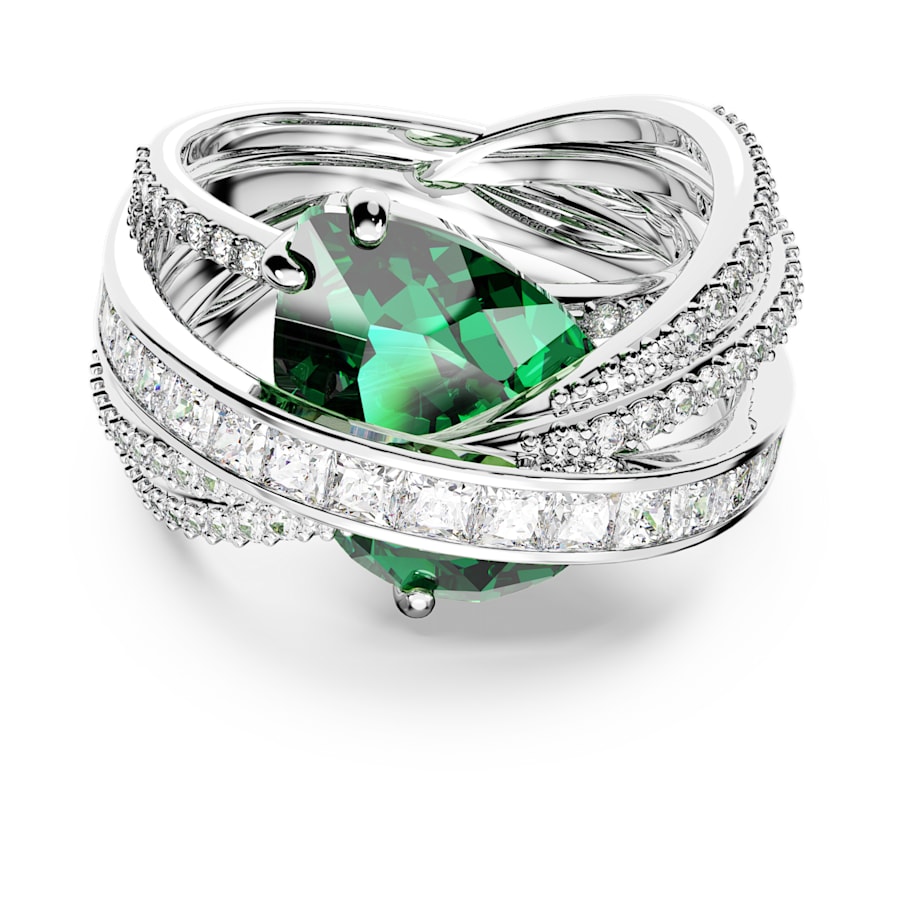 Levně Swarovski Okouzlující prsten s krystaly Hyperbola 5666957 58 mm