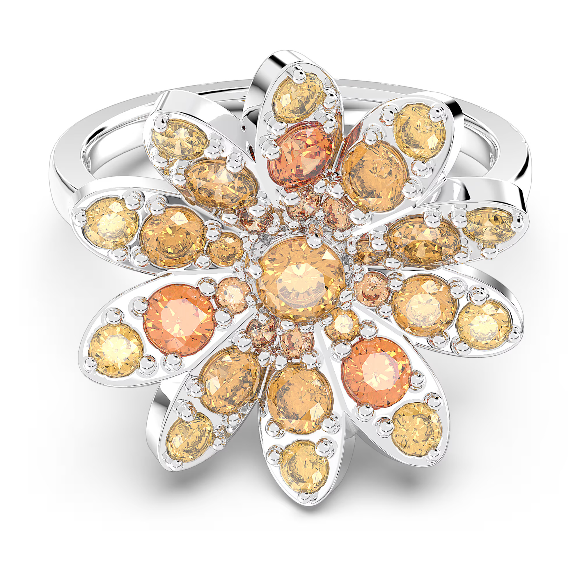 Swarovski Očarujúce prsteň so zirkónmi Eternal Flower 5642860 60 mm