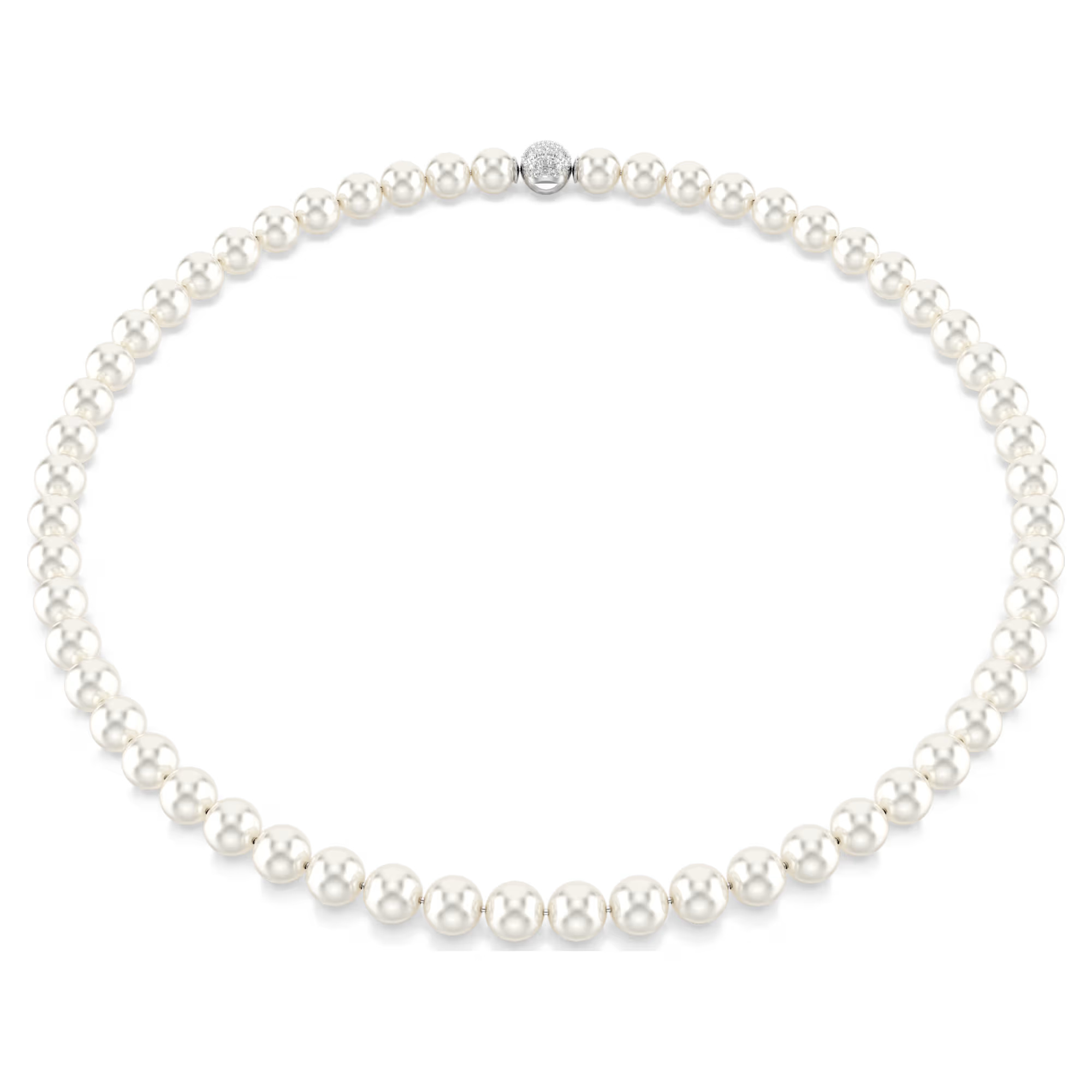 Swarovski Elegantný perlový náhrdelník Matrix 5747746