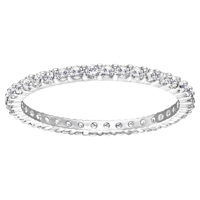 Swarovski Okouzlující třpytivý prsten s krystaly Swarovski Vittore 500777 50 mm