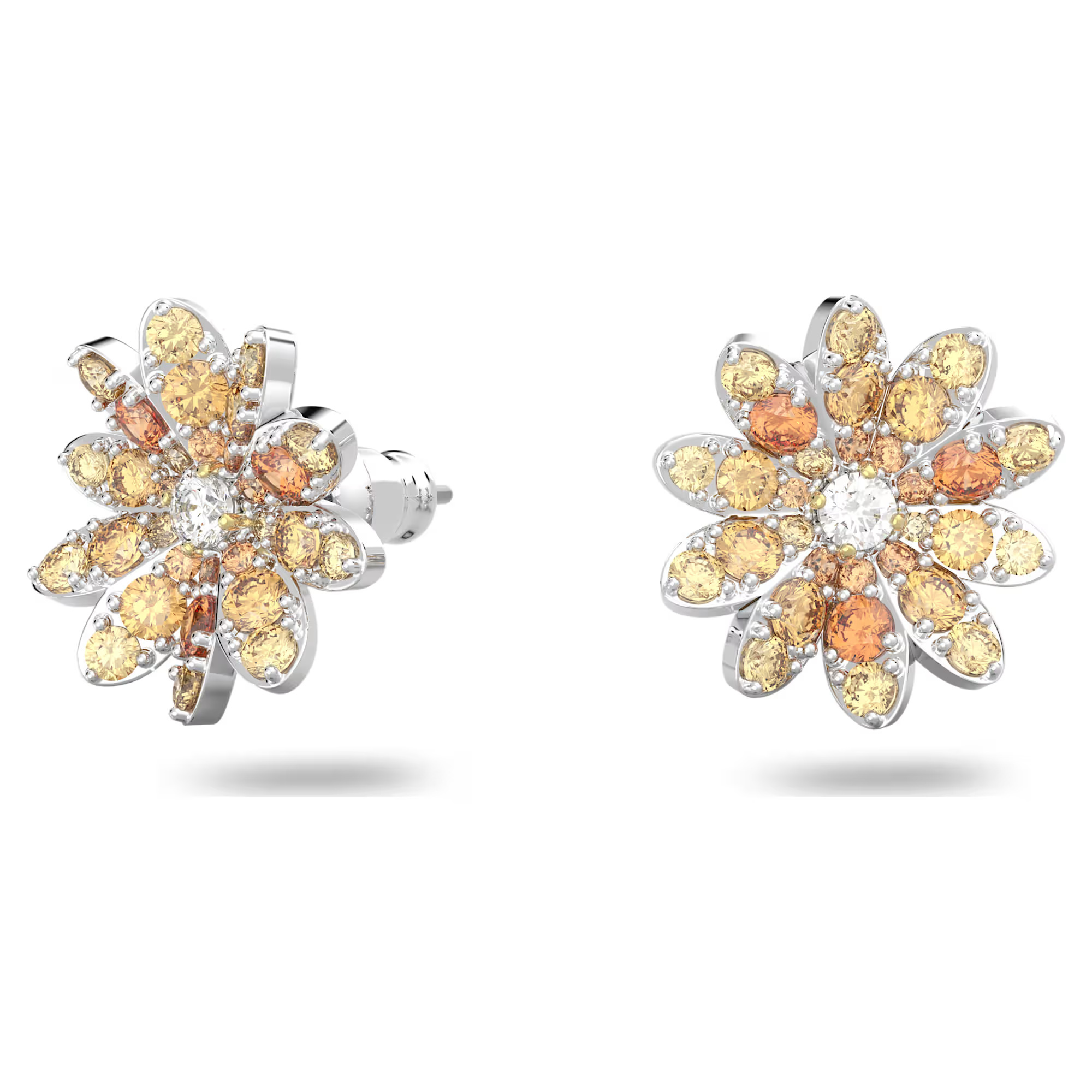 Swarovski Půvabné dámské náušnice se zirkony Eternal Flower 5642872