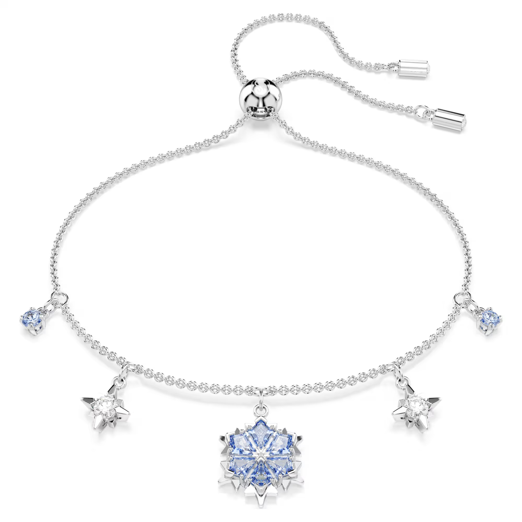 Swarovski Půvabný náramek se Swarovski zirkony Sněhové vločky Magic 5734244