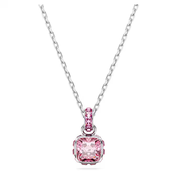 Swarovski Slušivý náhrdelník pro ženy narozené v říjnu Birthstone 5651791