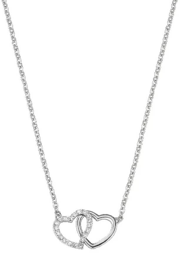 Sector Jewels Dámský náhrdelník se srdíčky LOVE and LOVE SADO41 + 2 měsíce na vrácení zboží