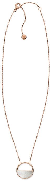 Skagen Bronzový náhrdelník s perleťou SKJ0997791