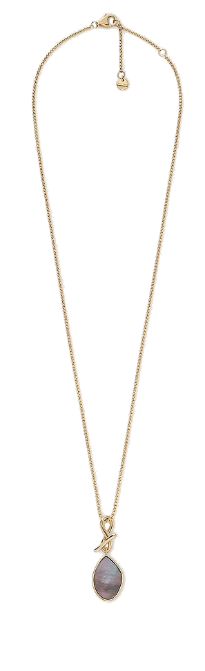 Skagen Elegantný pozlátený náhrdelník s perleťou Agnethe SKJ1558710.